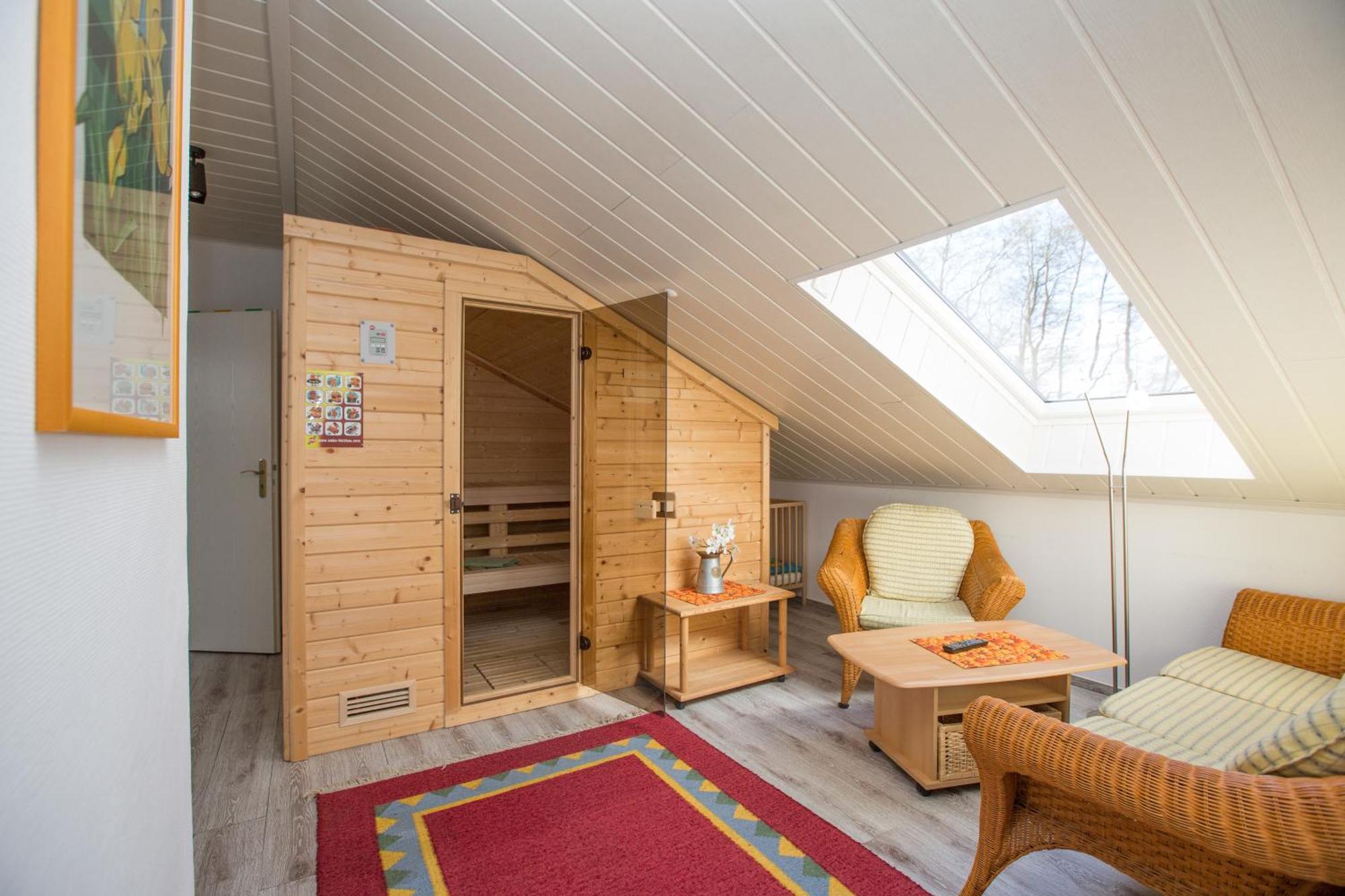 Ferienhaus Seeblick Am Jabeler See Mit Sauna Buitenkant foto
